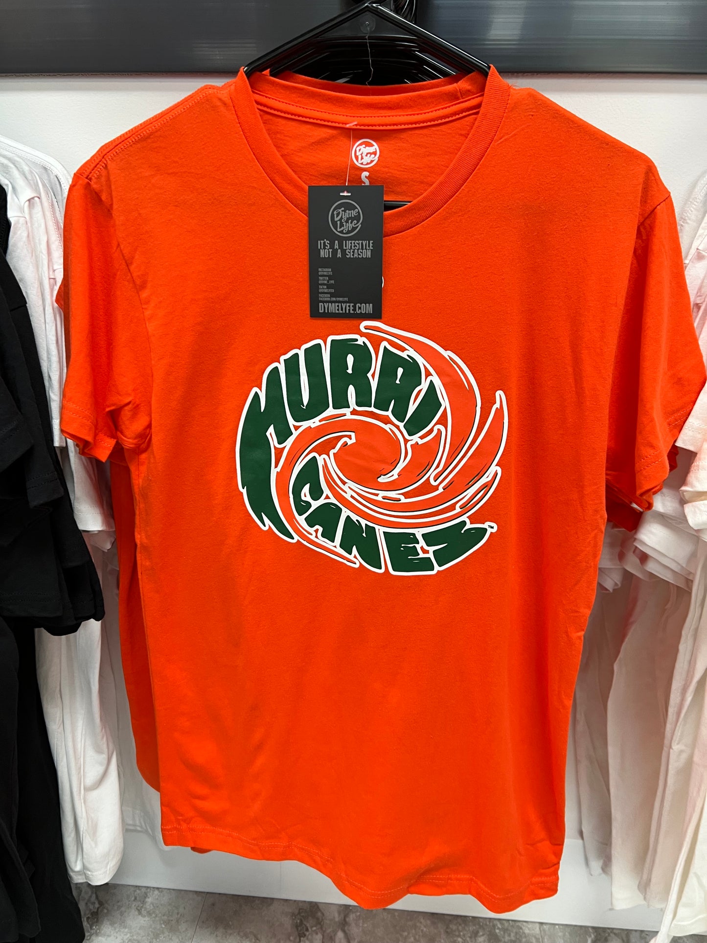Miami Hurricanes Men's Category 5 Hurricane Tee