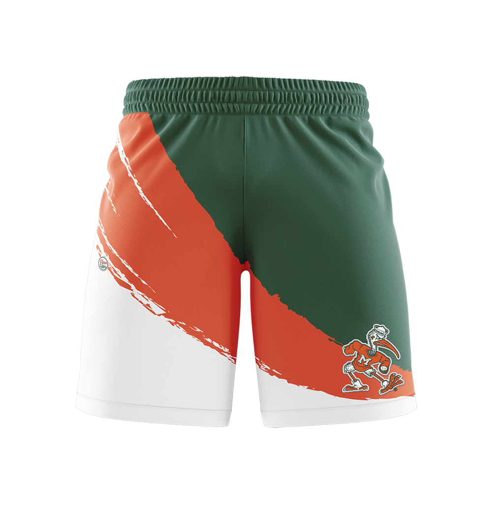 Miami Hurricanes Men's Wave Shorts