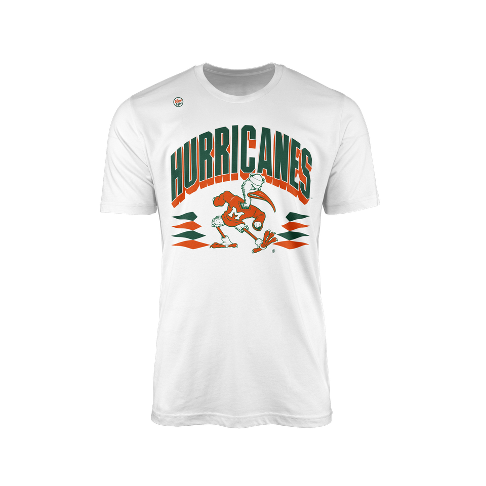 Miami Hurricanes Men’s Retro Tee