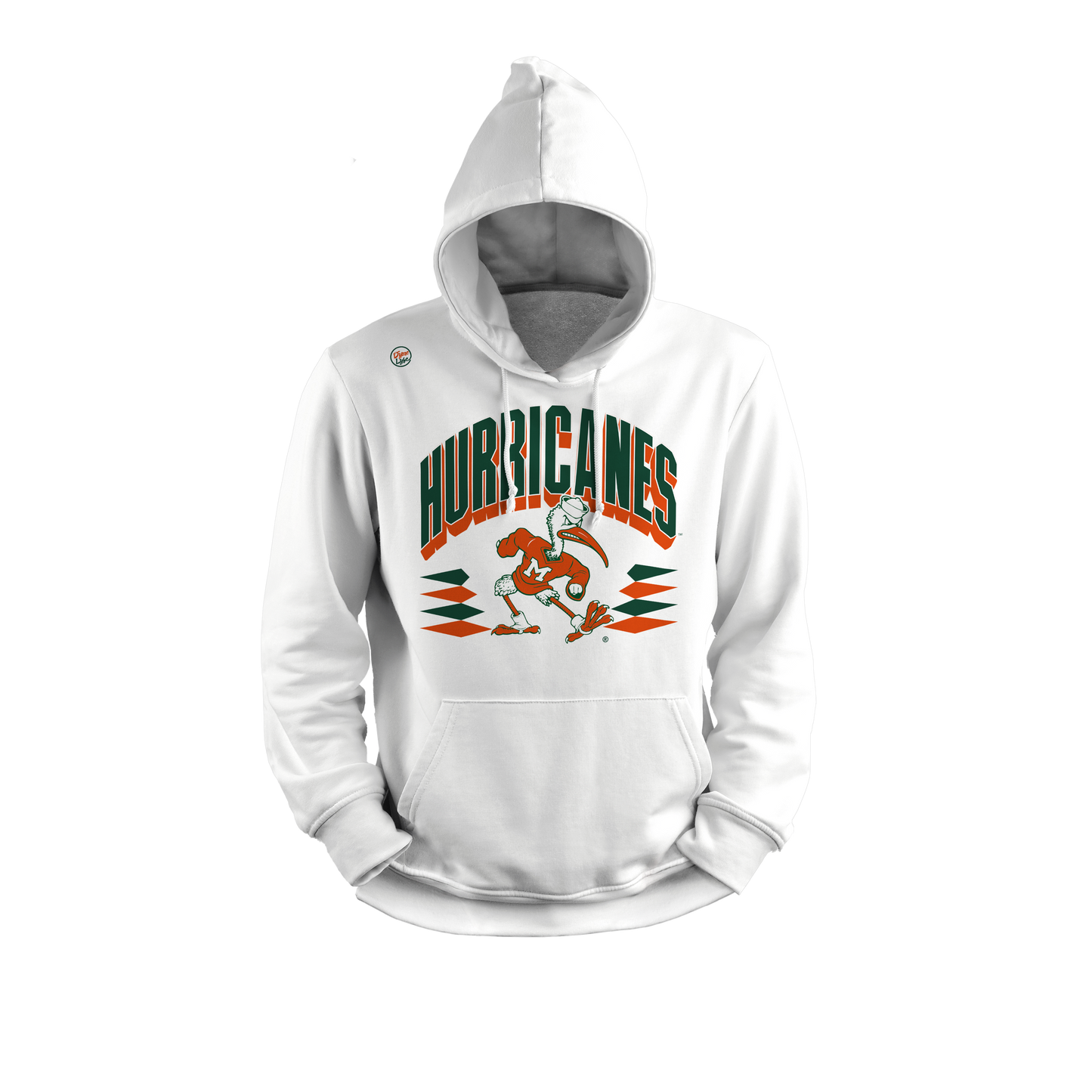 Miami Hurricanes Men’s Retro Hoodie