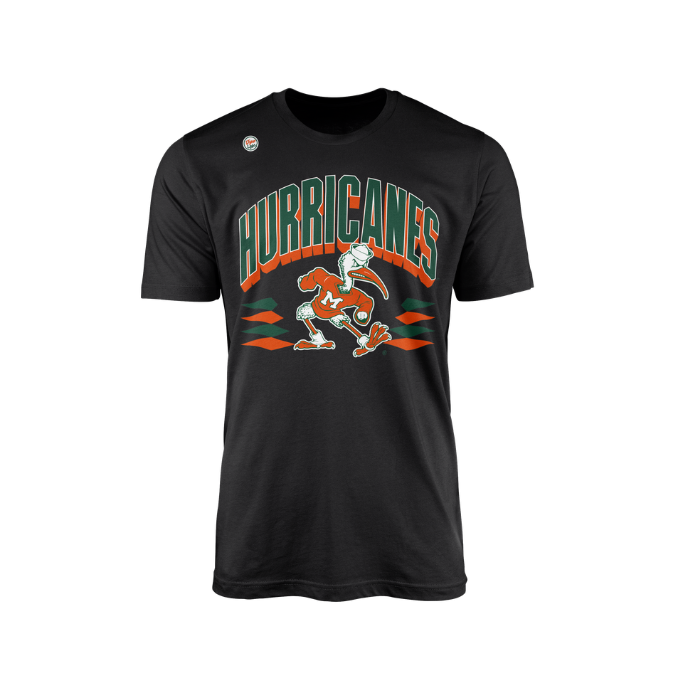 Miami Hurricanes Men’s Retro Tee