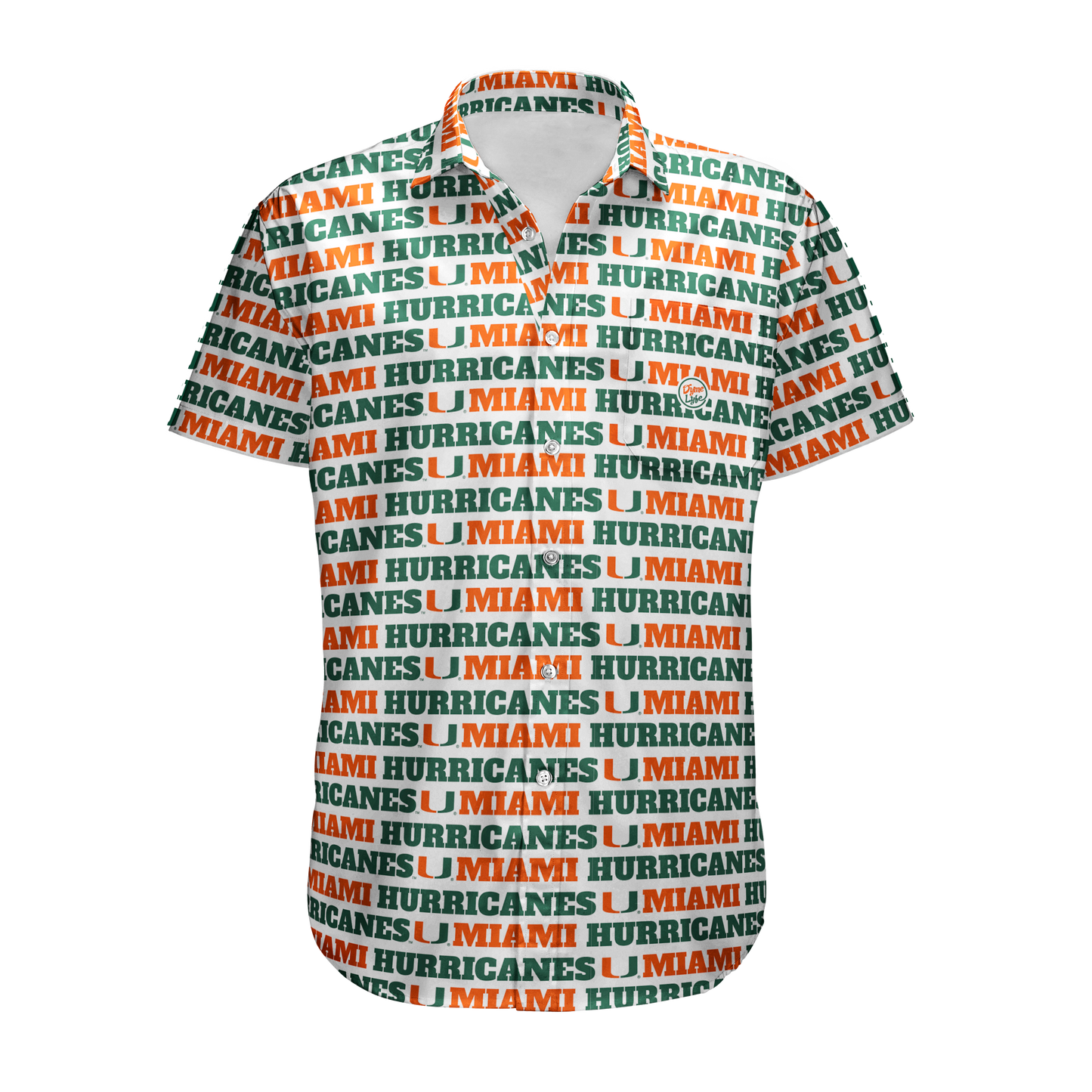 Miami Hurricanes Men’s Team Set Button Up