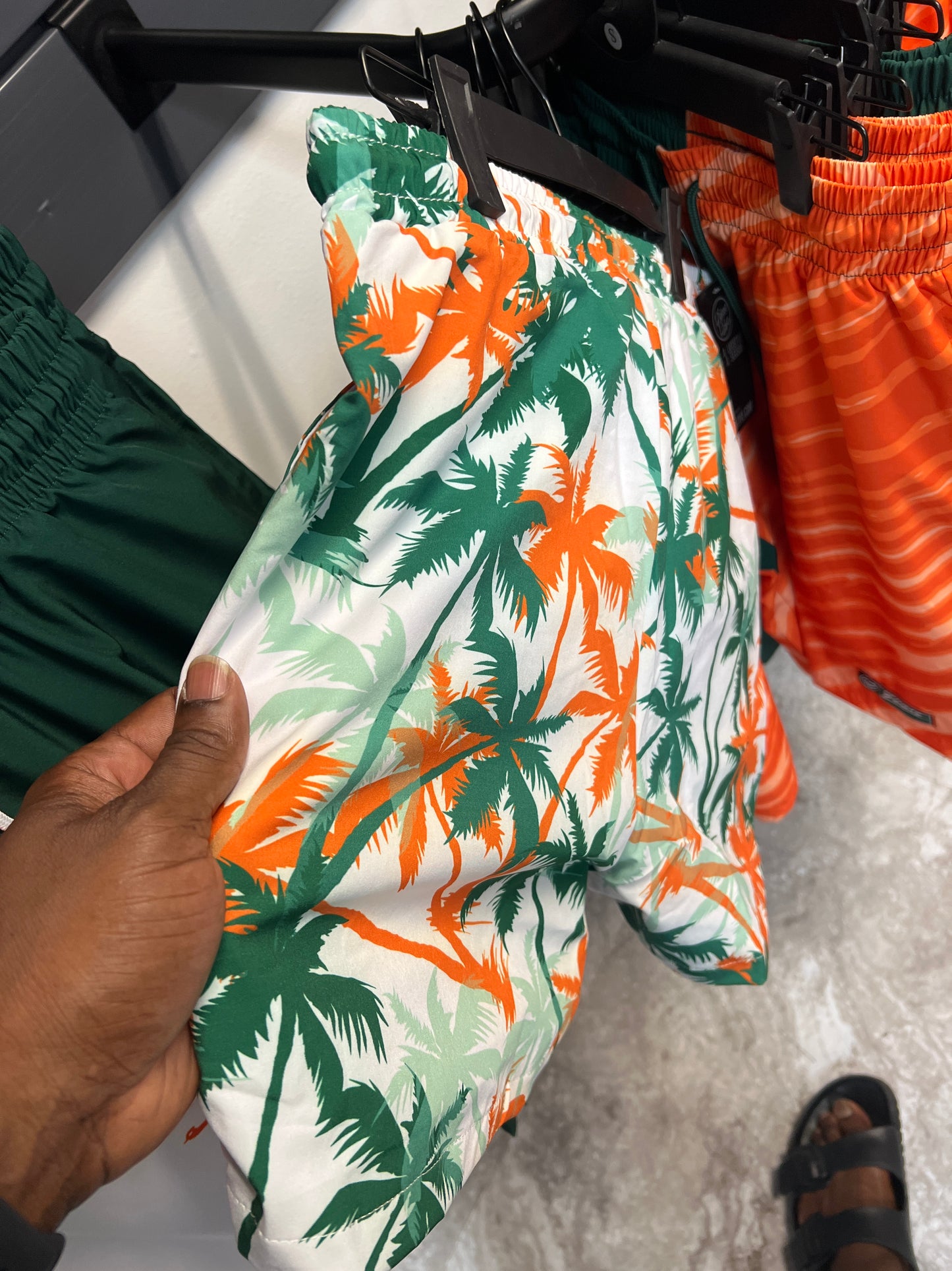 Miami Hurricanes Men's Palm Trunks