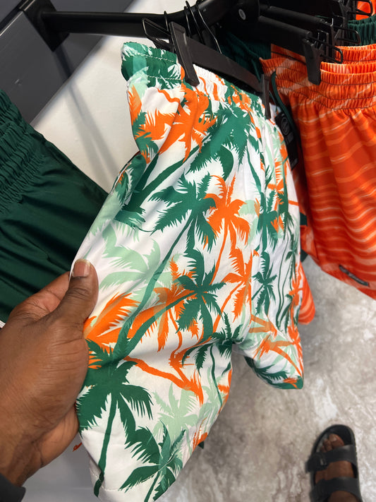 Miami Hurricanes Men's Palm Trunks