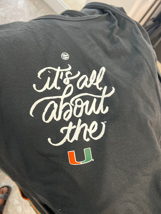 Miami Hurricanes Women's Its All About The U Tank