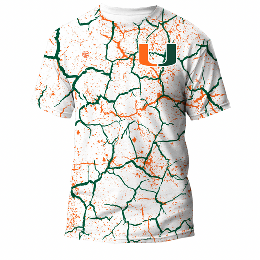 Miami Hurricanes Men's Storm Tee White