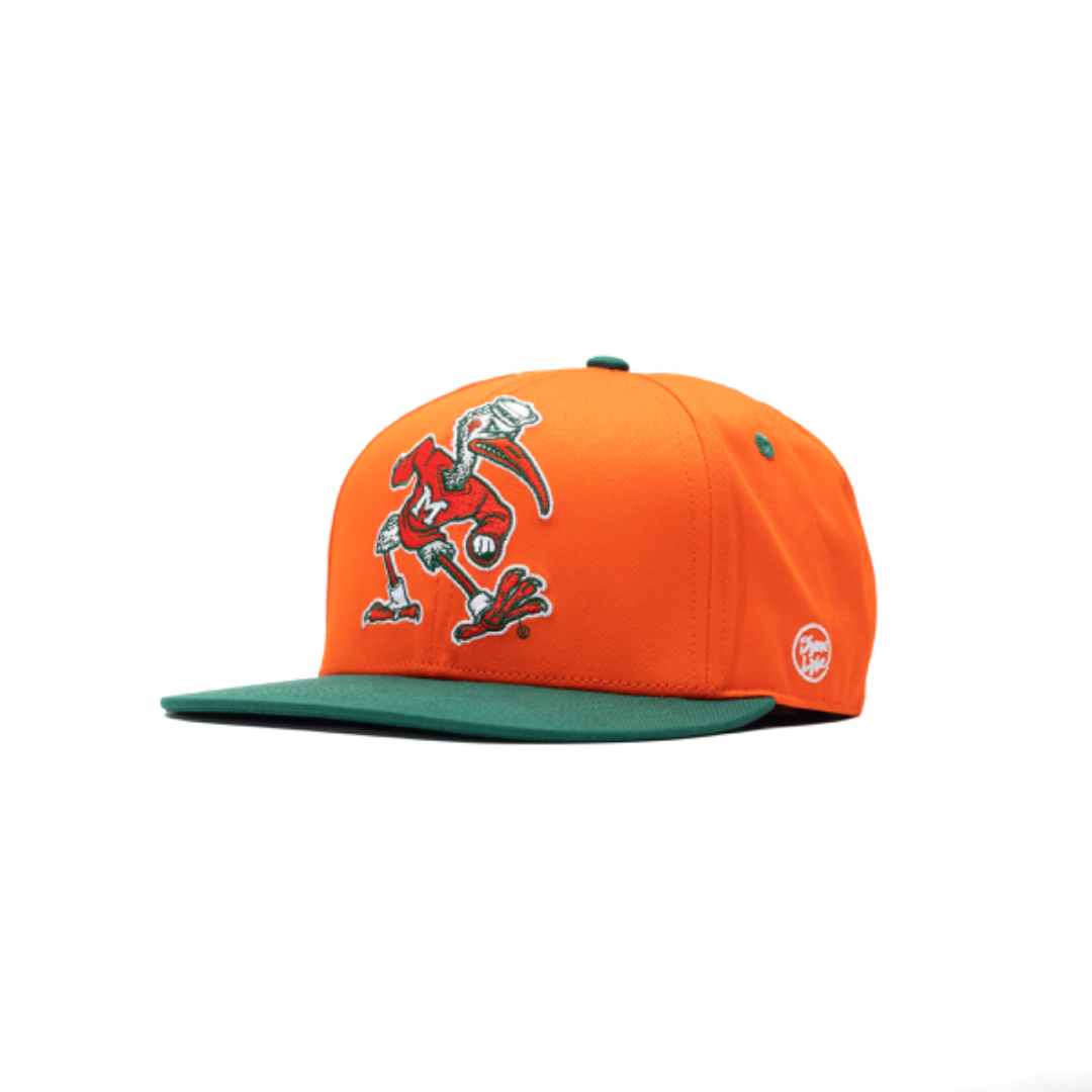 Miami Hurricanes Large Sebastian Snapback