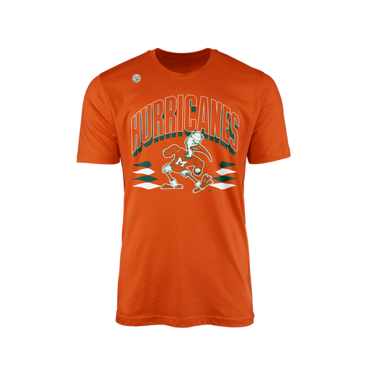 Miami Hurricanes Men’s Retro Tee